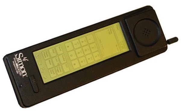 image of IBM simon mobile phone